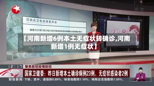 【河南新增6例本土无症状转确诊,河南新增1例无症状】-第3张图片